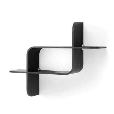 Полка настенная montage, черная UMBRA 1017571-040