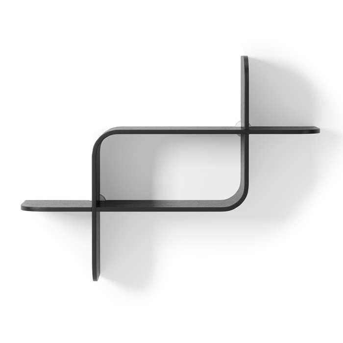Полка настенная montage, черная UMBRA 1017571-040