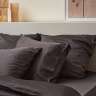 Набор наволочек из премиального сатина темно-серого цвета из коллекции essential, 50х70 см Tkano TK24-PC0032