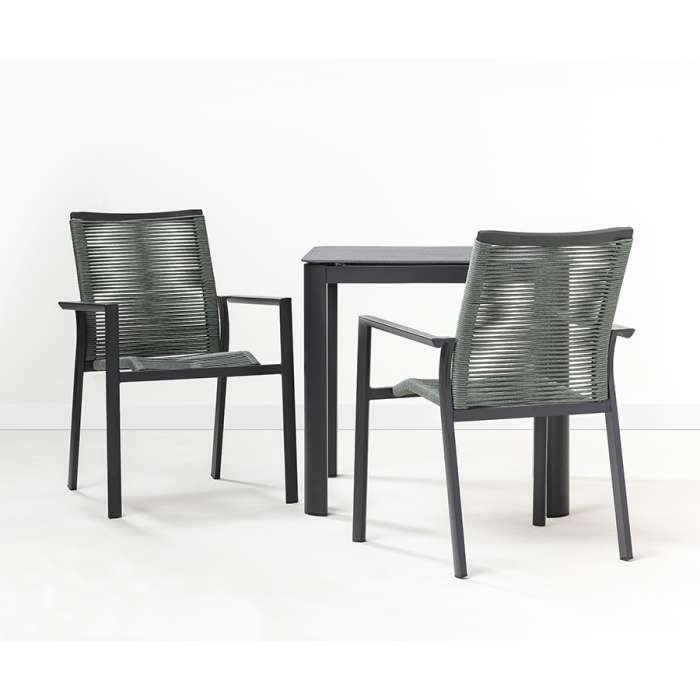 Стол обеденный leif, 80х80 см, темно-серый Bergenson Bjorn BB0000470