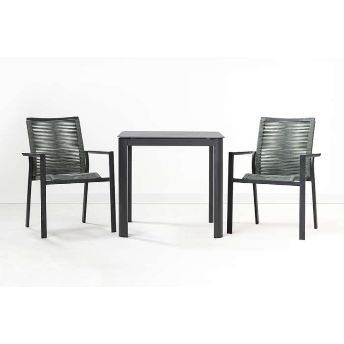 Стол обеденный leif, 80х80 см, темно-серый Bergenson Bjorn BB0000470