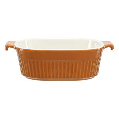 Блюдо для запекания soft ripples, 20х16,5 см, карамельное Liberty Jones LJ000066