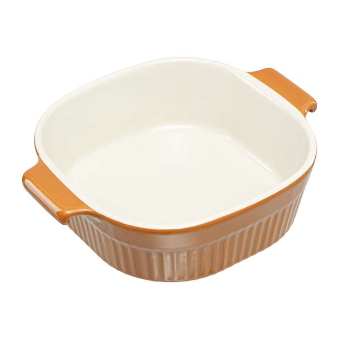 Блюдо для запекания soft ripples, 20х16,5 см, карамельное Liberty Jones LJ000066