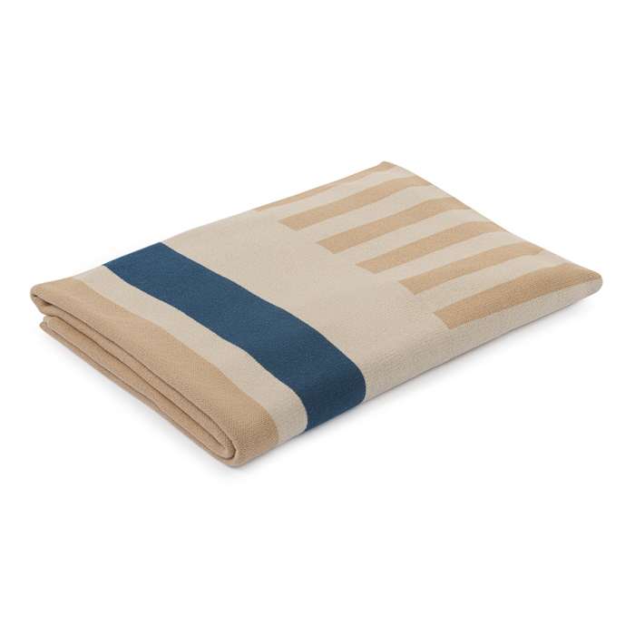 Плед из хлопка с рисунком Tulip garden из коллекции Terra, 130х180 см TKANO TK22-TH0001