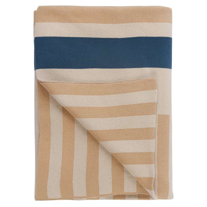 Плед из хлопка с рисунком Tulip garden из коллекции Terra, 130х180 см TKANO TK22-TH0001