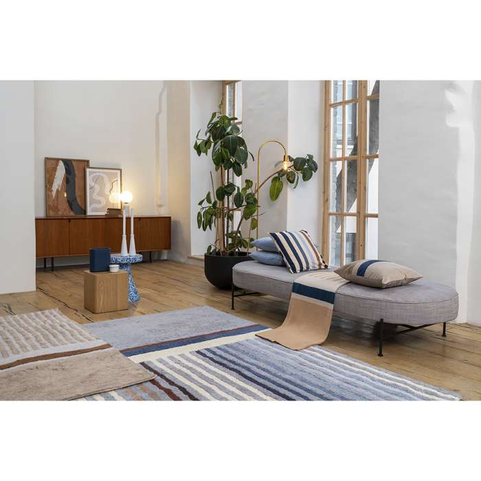 Плед из хлопка с рисунком Tulip garden из коллекции Terra, 130х180 см TKANO TK22-TH0001