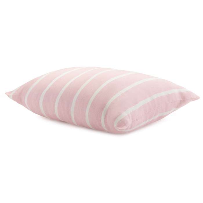 Чехол на подушку декоративный в полоску цвета пыльной розы из коллекции essential, 40х60 см Tkano TK21-CC0004