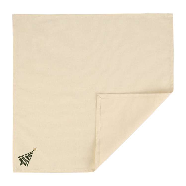 Салфетка сервировочная frozen pines из коллекции new year essential, 45х45 см Tkano TK25-NA0010