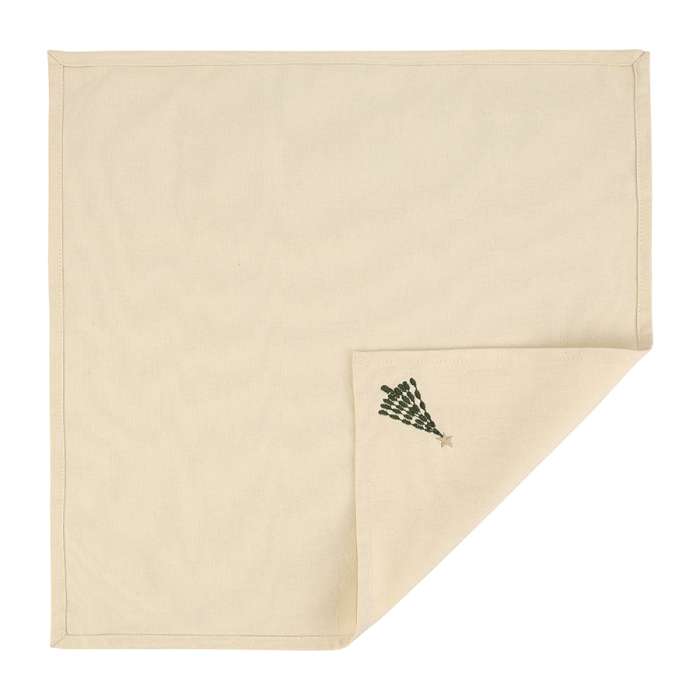 Салфетка сервировочная frozen pines из коллекции new year essential, 45х45 см Tkano TK25-NA0010