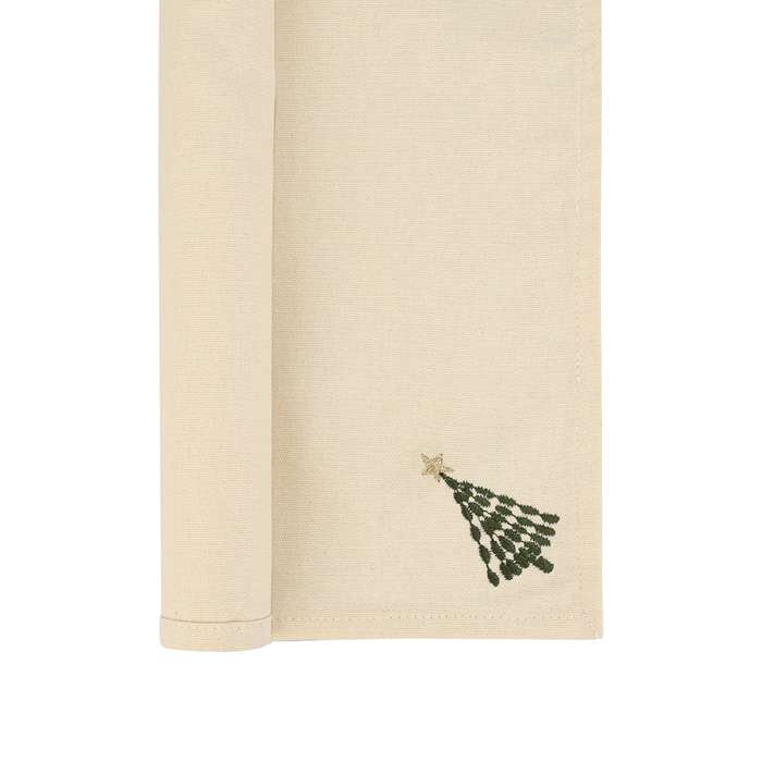 Салфетка сервировочная frozen pines из коллекции new year essential, 45х45 см Tkano TK25-NA0010