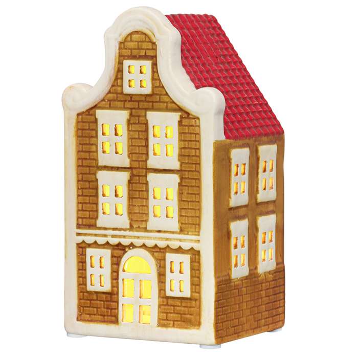 Домик с подсветкой skive из коллекции new year essential, 16 см Tkano TK25-NY_LH0011