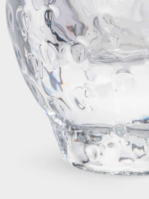 Подсвечник, 6х6 см, для тонкой свечи, стекло, Клубника, Symphony ANNA LAFARG ANLAF-HY-23082-0