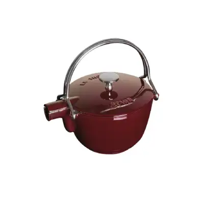 Чайник круглый, 16,5 см, 1,15 л, гранатовый STAUB 1650087