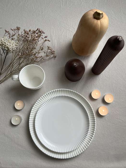 Набор из двух тарелок белого цвета из коллекции kitchen spirit, 26 см Tkano TK22-TW_PL0004
