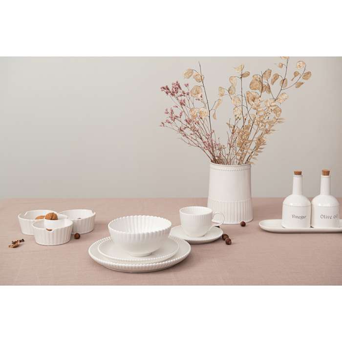 Набор из двух тарелок белого цвета из коллекции kitchen spirit, 26 см Tkano TK22-TW_PL0004