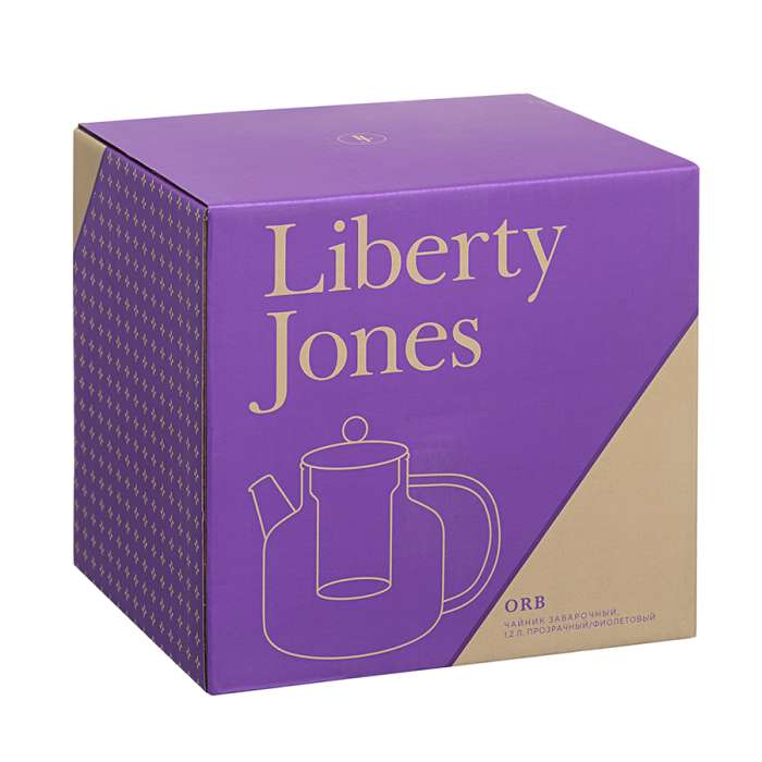Чайник заварочный orb, 1,2 л, фиолетовый/зеленый Liberty Jones LJ0000371