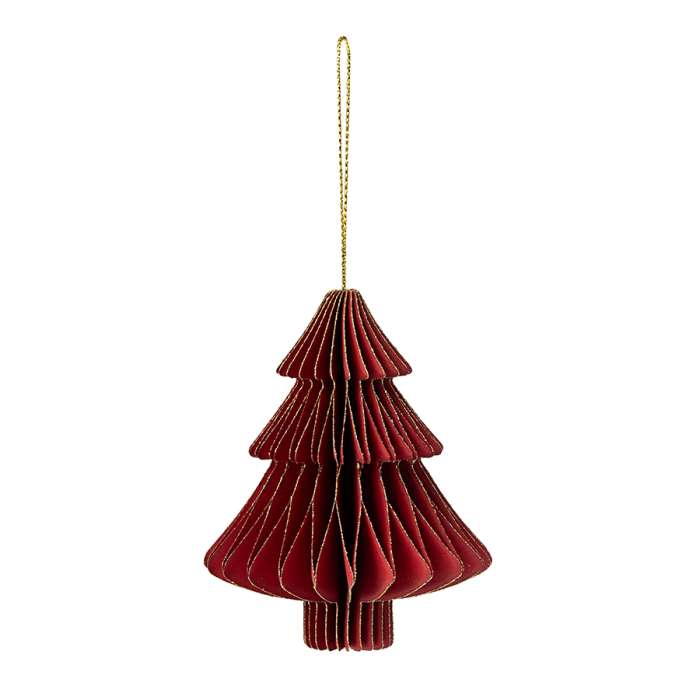 Набор новогодних украшений из бумаги Огни в лесу из коллекции new year essential, 3шт. Tkano TK26-NY_DEC0006