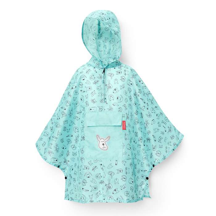 Дождевик детский cats and dogs mint REISENTHEL IG4062