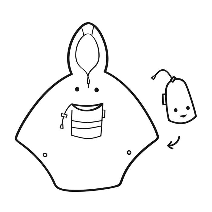 Дождевик детский cats and dogs mint REISENTHEL IG4062