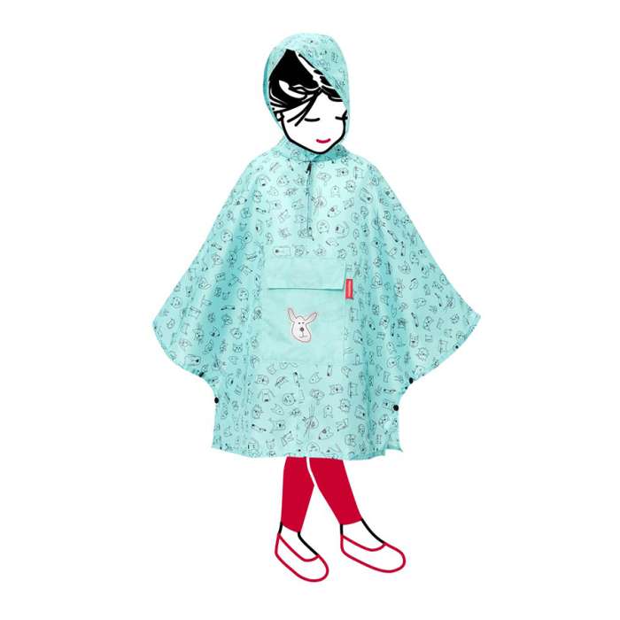 Дождевик детский cats and dogs mint REISENTHEL IG4062