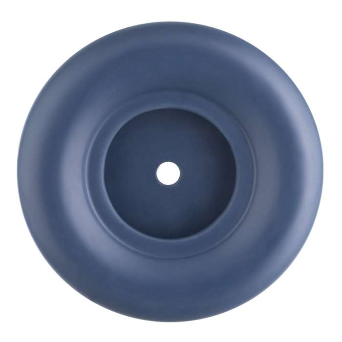 Горшок цветочный темно-синего цвета из коллекции edge, 2,7л Tkano TK22-DEC-PT0003