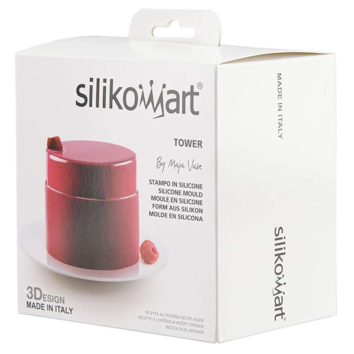 Форма для приготовления пирожного Tower Ø12 см, h10 см силиконовая SILIKOMART 20.421.13.0065
