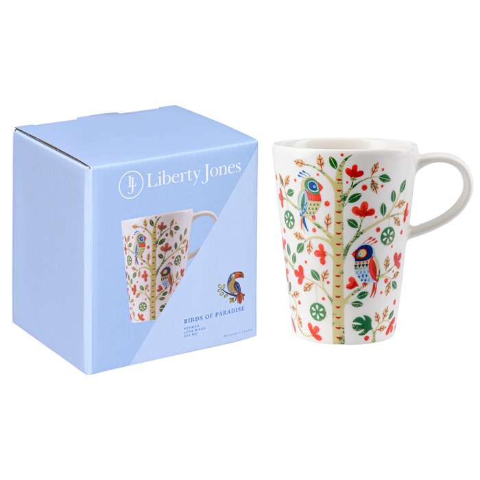Кружка love birds из коллекции birds of paradise в подарочной упаковке, 350 мл Liberty Jones LJ0000174