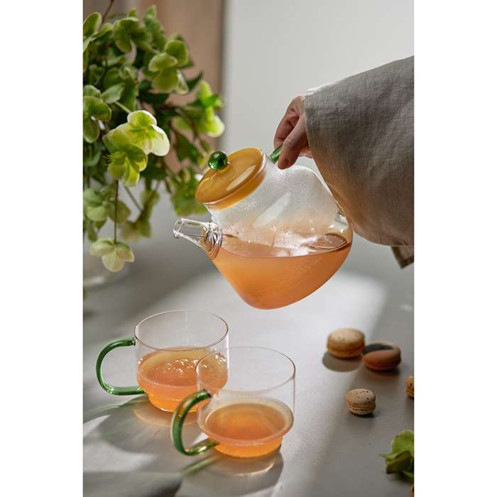 Чайник заварочный orb, 1,2 л, желтый/зеленый Liberty Jones LJ0000369