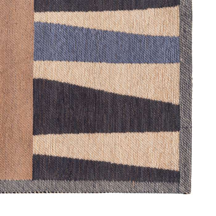 Ковер из хлопка по мотивам нанайских орнаментов из коллекции cultural heritage, 120х180 см Tkano TK24-DR0020