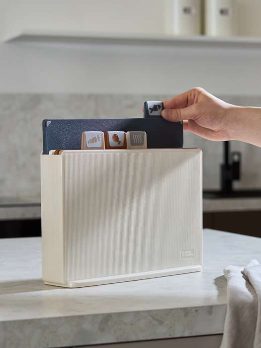 Набор из 4-х разделочных досок с держателем cut&store Smart Solutions SS0000254