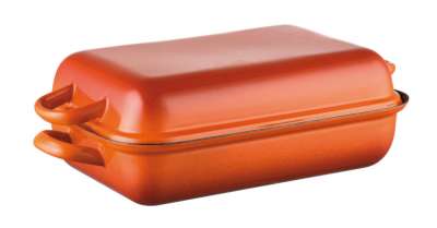 Жаровня для запекания с крышкой,  37х26х12.8 см CORALL RIESS  0105-034