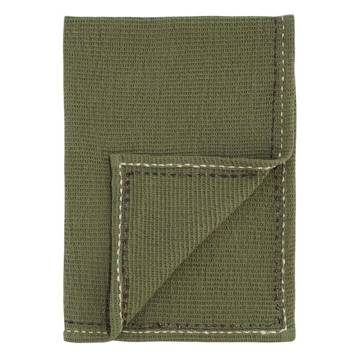 Набор вафельных полотенец с декоративной строчкой из коллекции essential, 50х70 см Tkano TK25-TT0004