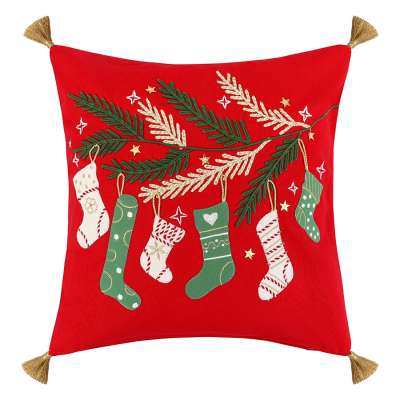 Чехол на подушку winter wishes из коллекции new year essential, 45х45 см Tkano TK25-CC0023