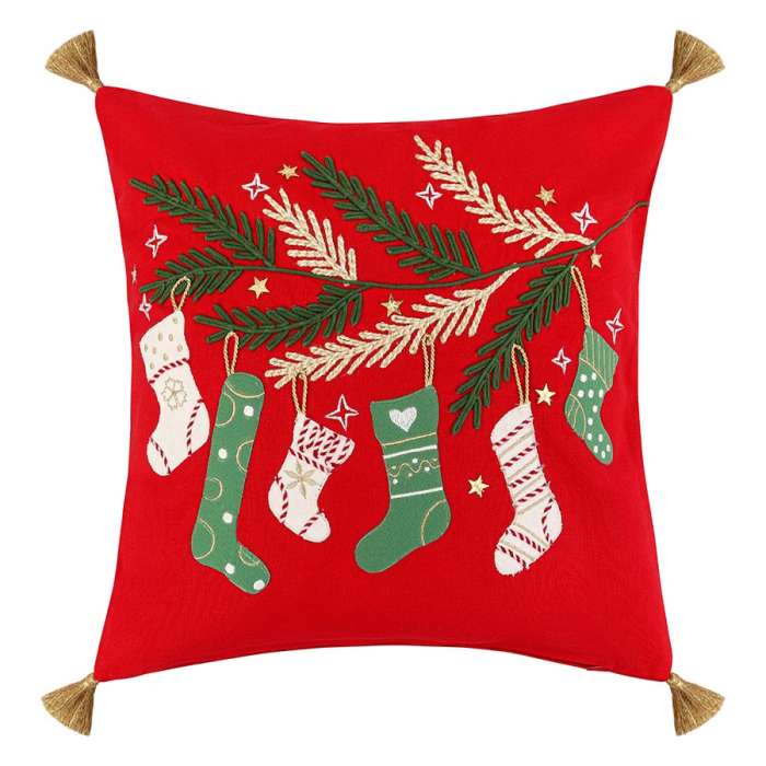 Чехол на подушку winter wishes из коллекции new year essential, 45х45 см Tkano TK25-CC0023
