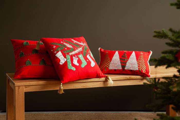 Чехол на подушку winter wishes из коллекции new year essential, 45х45 см Tkano TK25-CC0023