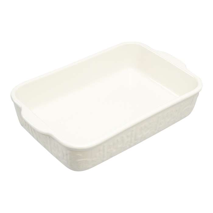 Блюдо для запекания Birds of Paradise, 30х19 см, кремовое LIBERTY JONES LJ0000130