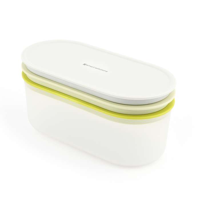 Терка с контейнером и крышкой smart helper, 20х10х9,5 см Smart Solutions SS0000427