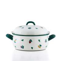 Кастрюля сферическая низкая с крышкой, 20 см, 2 л STREUBLUMEN RIESS 0537-049