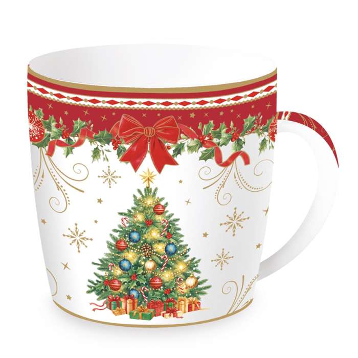 Кружка christmas heritage, christmas tree, 350 мл Easy Life R0119/CHERFD01