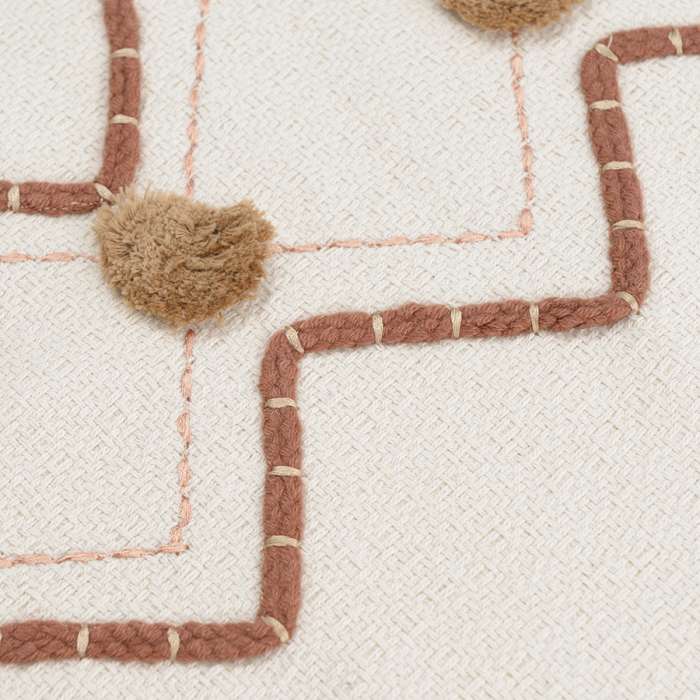 Дорожка на стол с вышивкой geometry из коллекции ethnic, 45х150 см Tkano TK23-TR0001