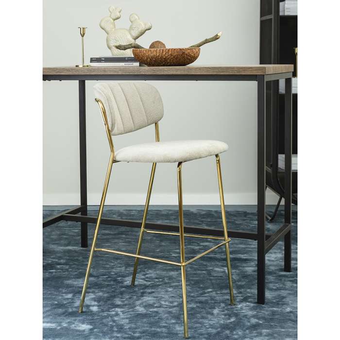 Стул барный eirill, шенилл, серый Bergenson Bjorn BB0000114