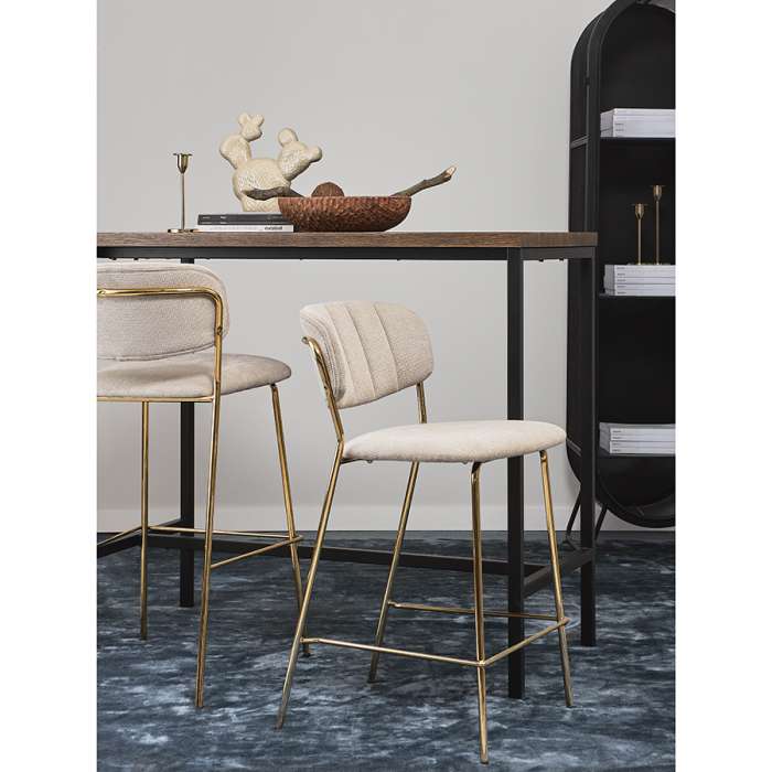 Стул барный eirill, шенилл, серый Bergenson Bjorn BB0000114