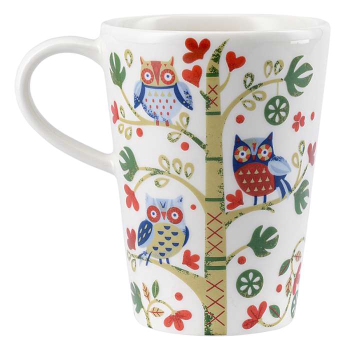 Кружка owl из коллекции birds of paradise в подарочной упаковке, 350 мл Liberty Jones LJ0000175