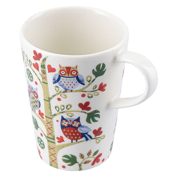 Кружка owl из коллекции birds of paradise в подарочной упаковке, 350 мл Liberty Jones LJ0000175