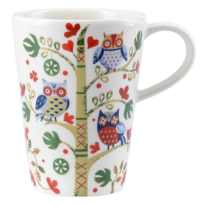 Кружка owl из коллекции birds of paradise в подарочной упаковке, 350 мл Liberty Jones LJ0000175