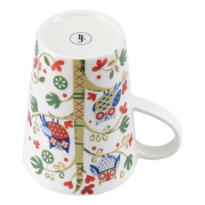 Кружка owl из коллекции birds of paradise в подарочной упаковке, 350 мл Liberty Jones LJ0000175