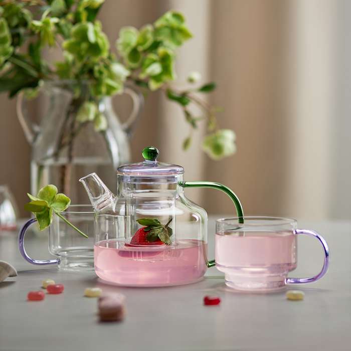 Чайник заварочный orb, 1,2 л, фиолетовый/зеленый Liberty Jones LJ0000371