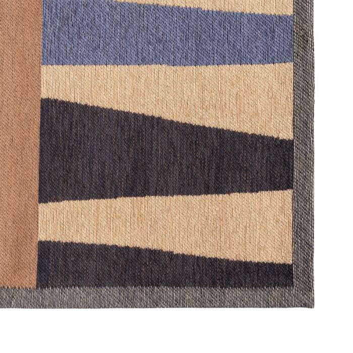 Ковер из хлопка по мотивам нанайских орнаментов из коллекции cultural heritage, 160х230 см Tkano TK24-DR0021