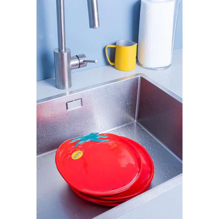 Тарелка сервировочная tomato, D24 см DOIY DYPLAFMTOM