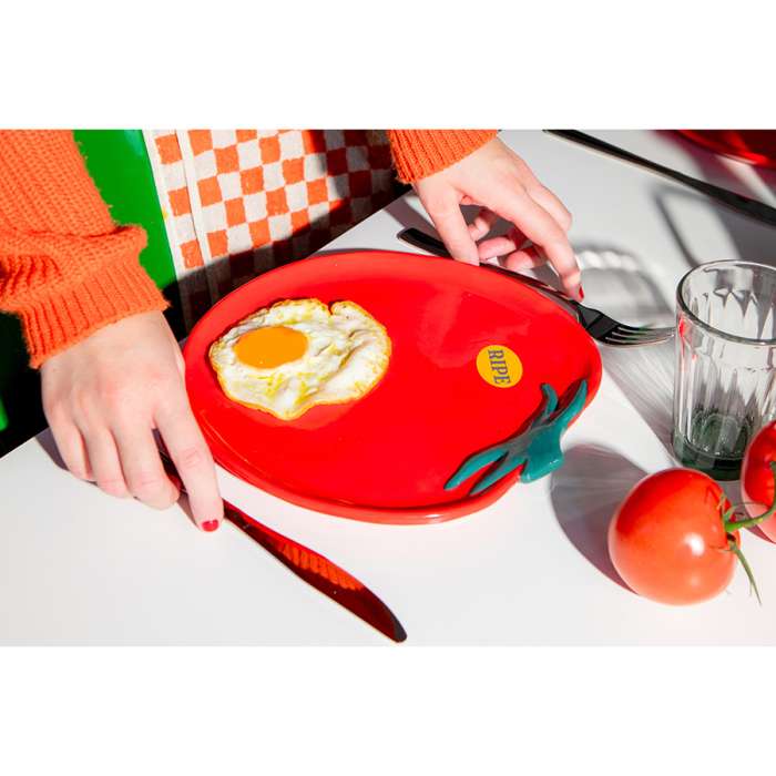 Тарелка сервировочная tomato, D24 см DOIY DYPLAFMTOM